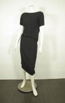 Suzy Peretteスージーペレットブラックワンピースドレス1950’s