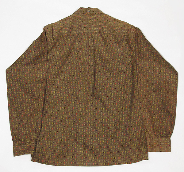 1950's-60'sメンズボタンダウンシャツ、アトミック