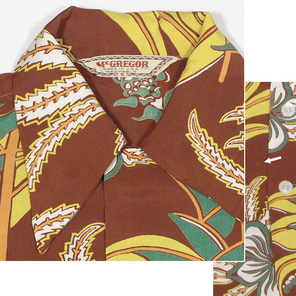 McGREGOR レーヨン シャツ ヴィンテージ vintage素晴らしいシャツです