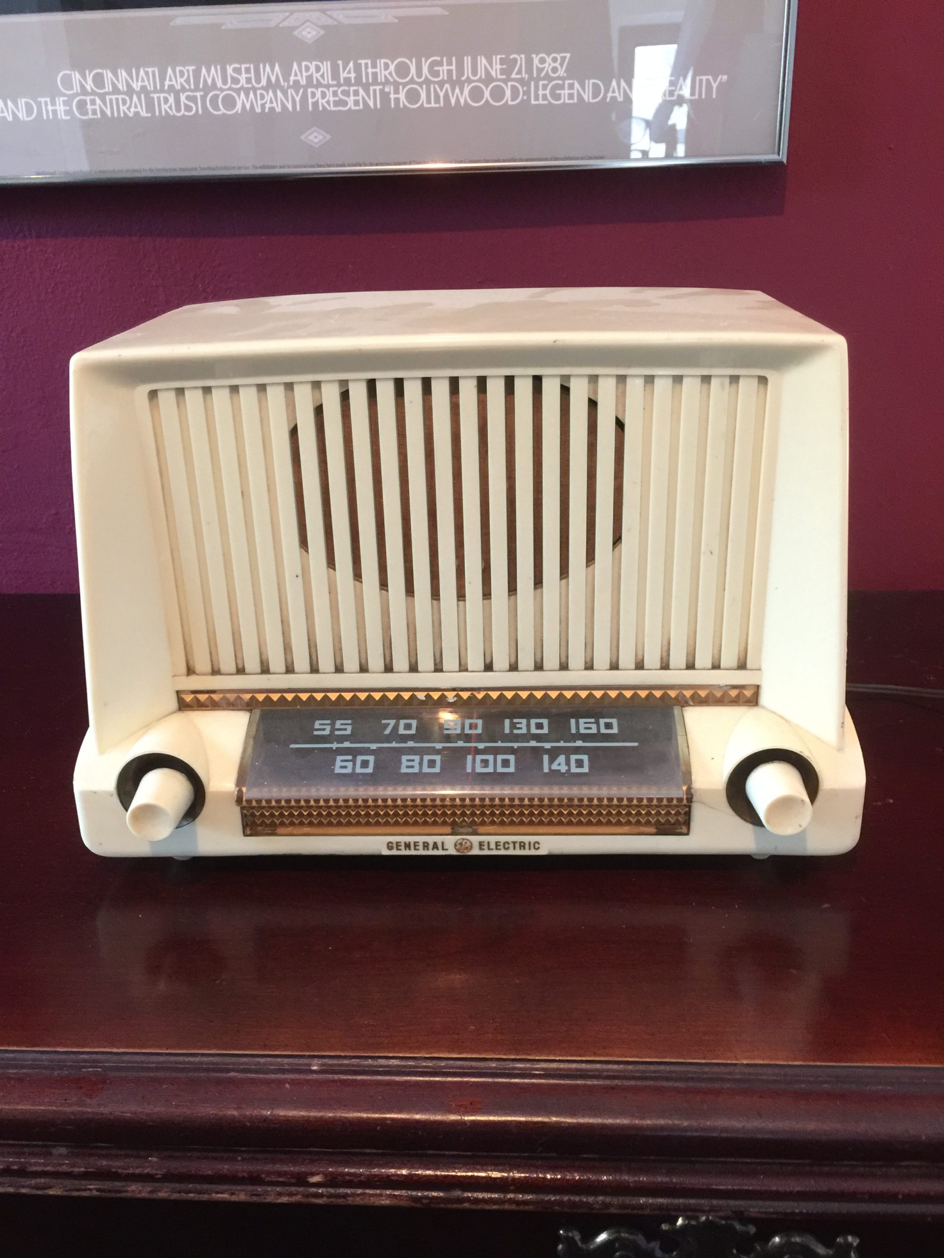 アメリカ　GENEAL ジェネラルエレクトニック　ラジオ　1960年代ビンテージ
