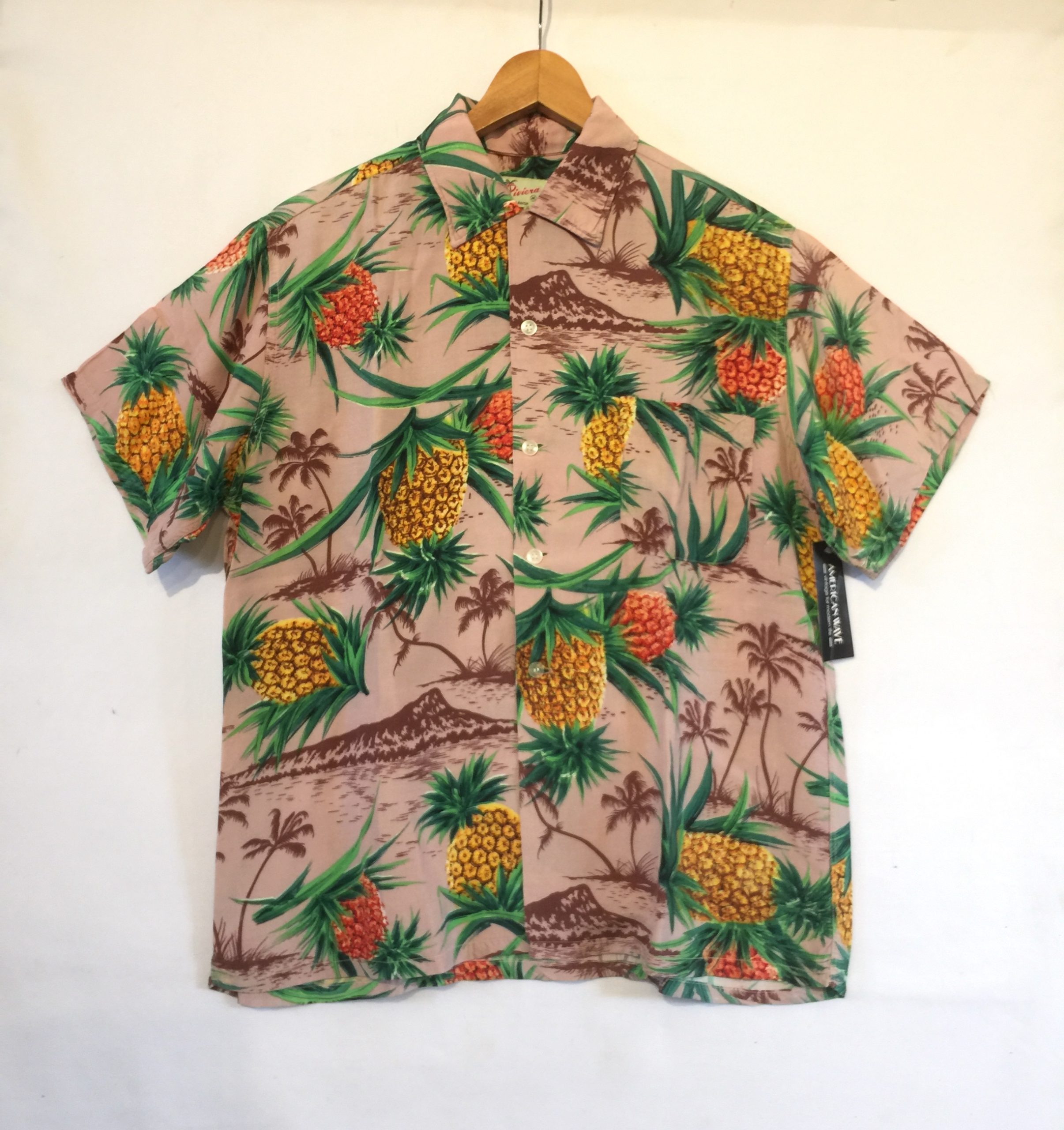 にしまって ヤフオク! - 1950年代のジャパプリアロハシャツ にハワイの
