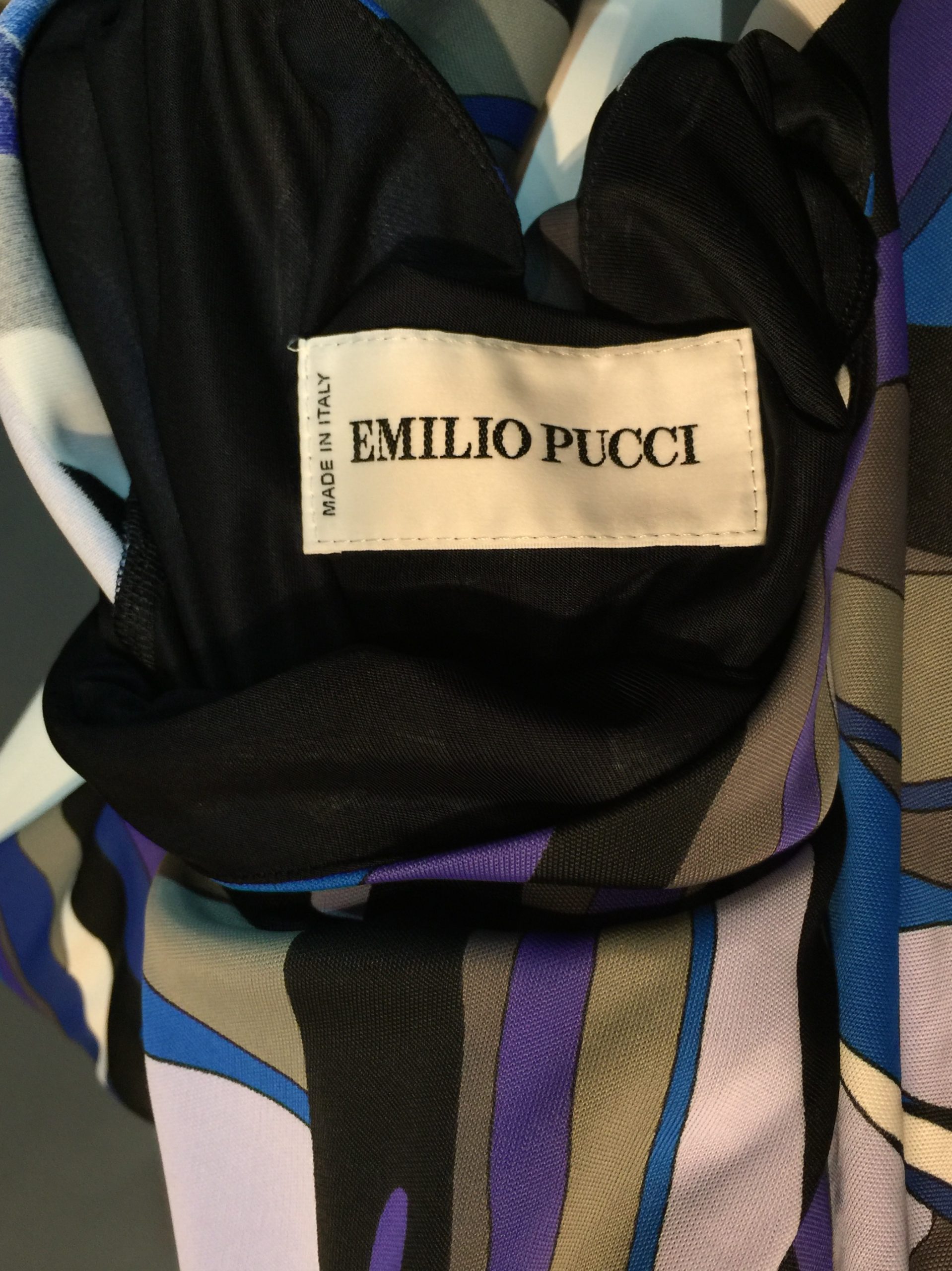 Emilio Pucci ワンピース エミリオプッチ ジオメトリックUsed