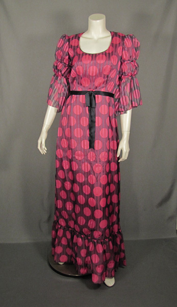 ビンテージ ドレス 【SARMI】60-70's 1960=70年代 シルク ピンク ...