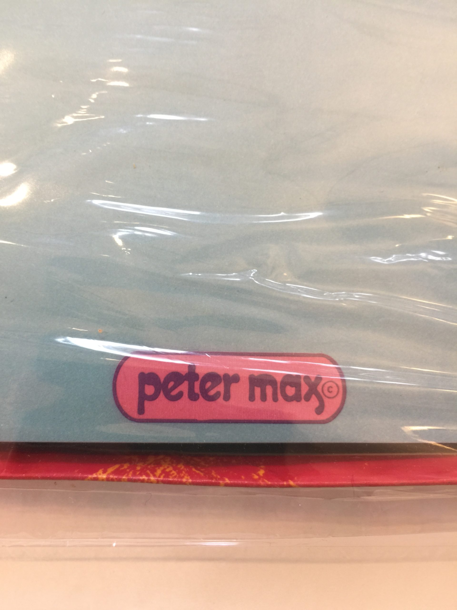 1960年代 60s PETER MAX ピーターマックス レターセット デッドストック Dead stock ＃4
