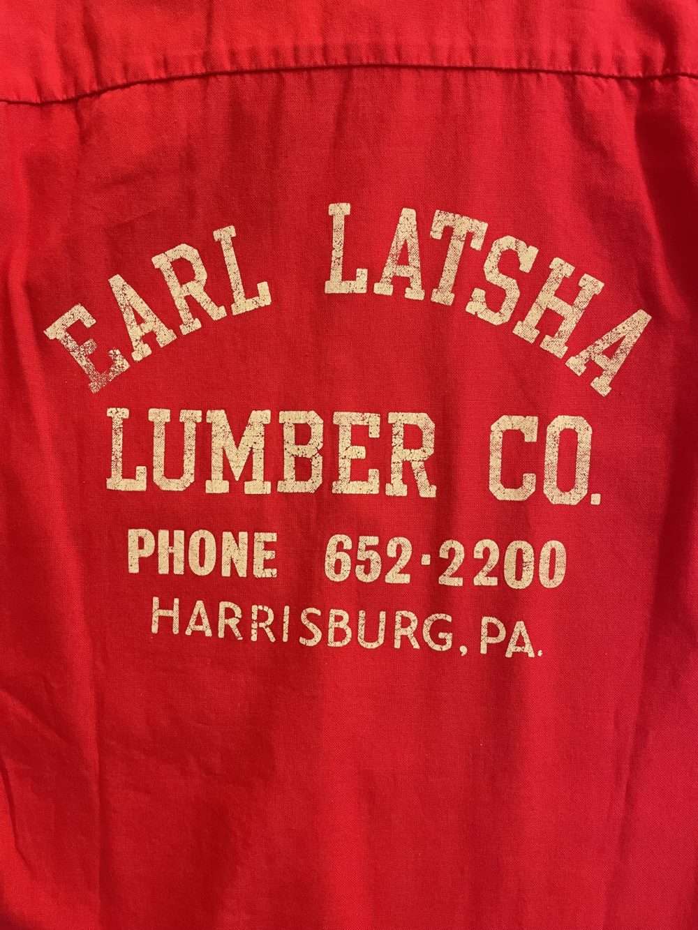 ヴィンテージ ボウリングシャツ 60’ｓ60年代 半袖シャツ 刺繍 赤 ボーリングシャツ