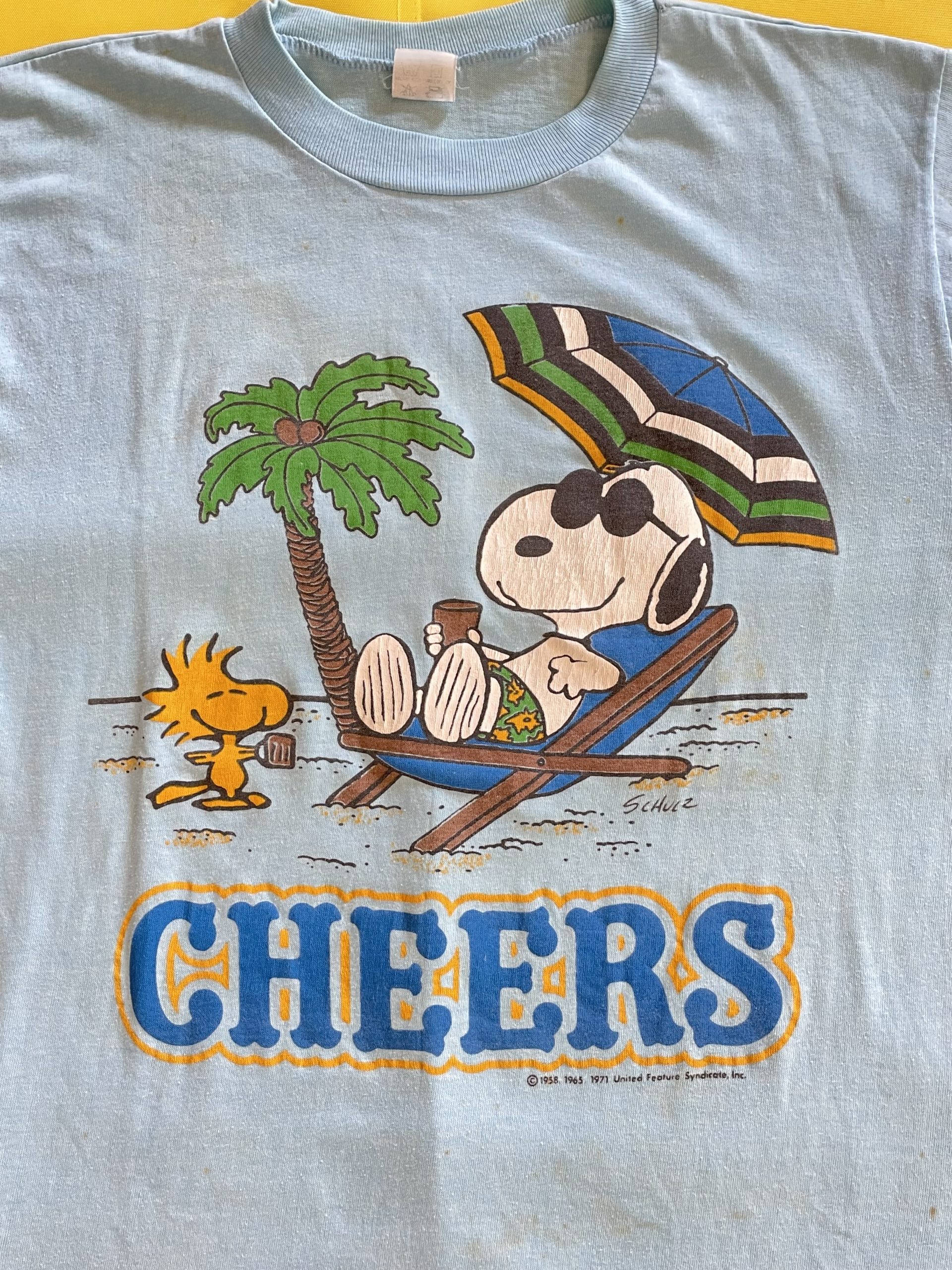 ビンテージ スヌーピー Tシャツ 1971年 70’s SNOOPY PEANUT T-Shirt