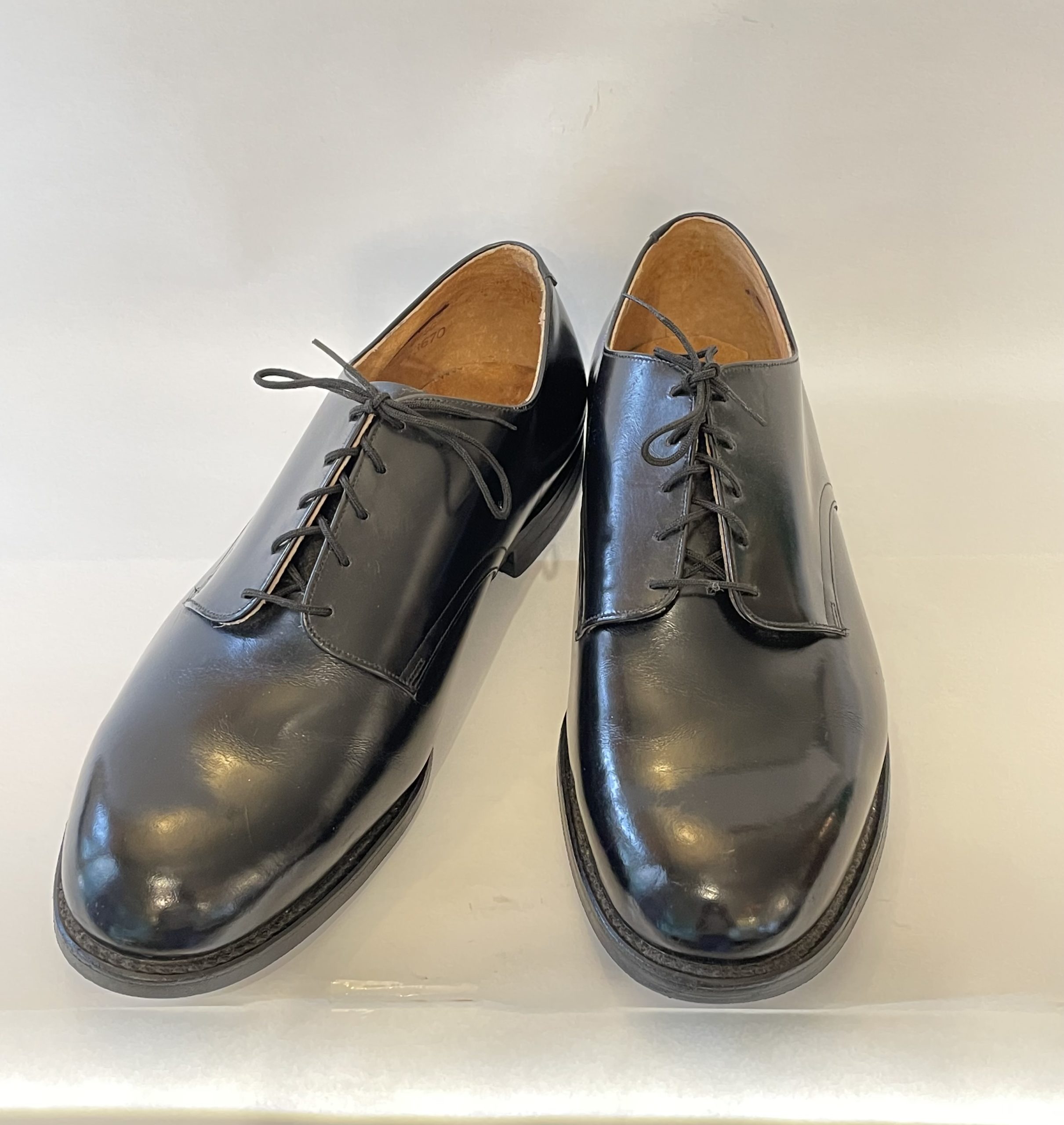 ビンテージ 紳士靴 革靴 deadstock 60’s 1960年代 メンズ レザー シューズ 黒