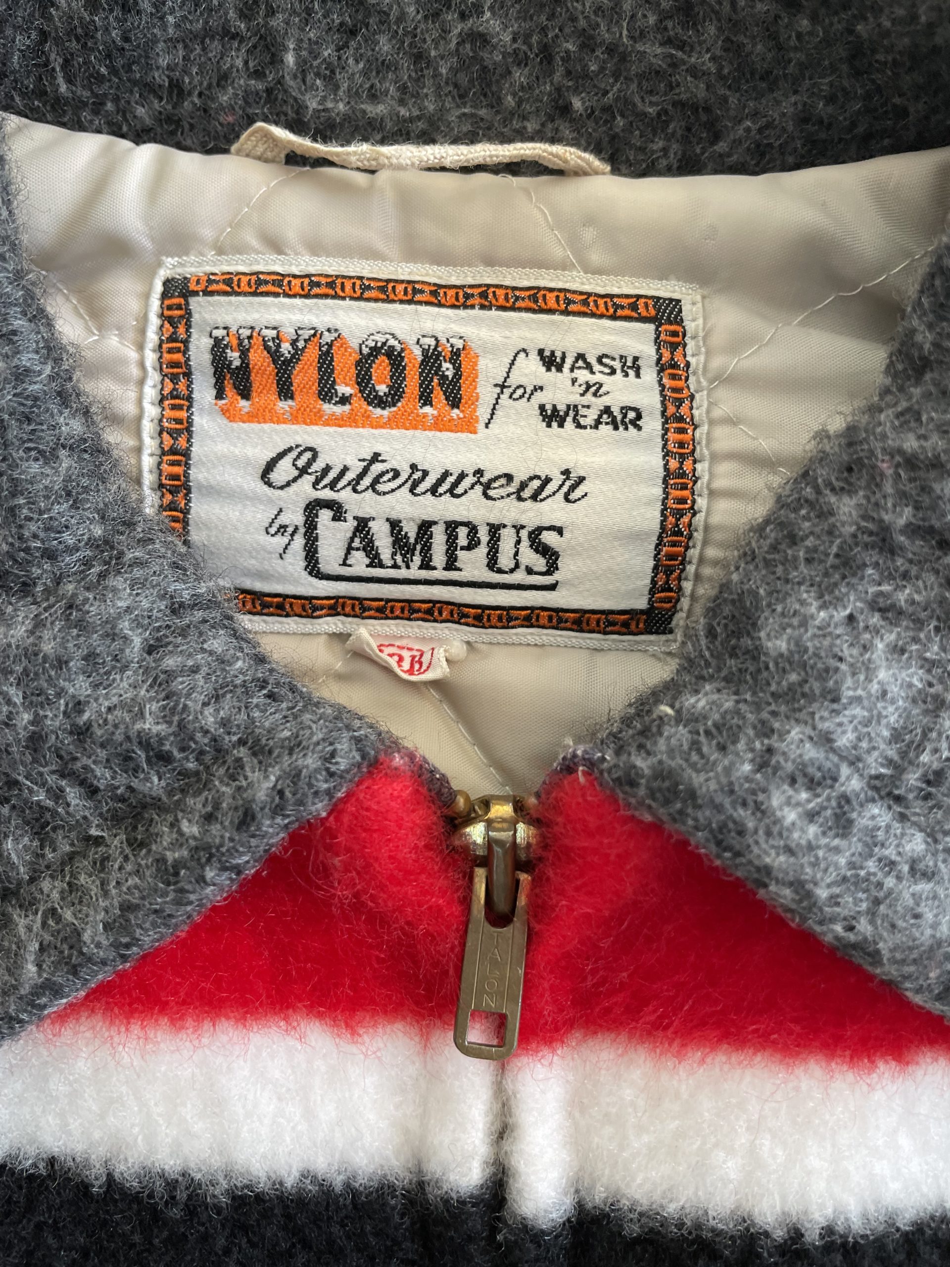 50/60's 1950年代 1960年代 CAMPUS Nylon Jacket ビンテージ ナイロン 