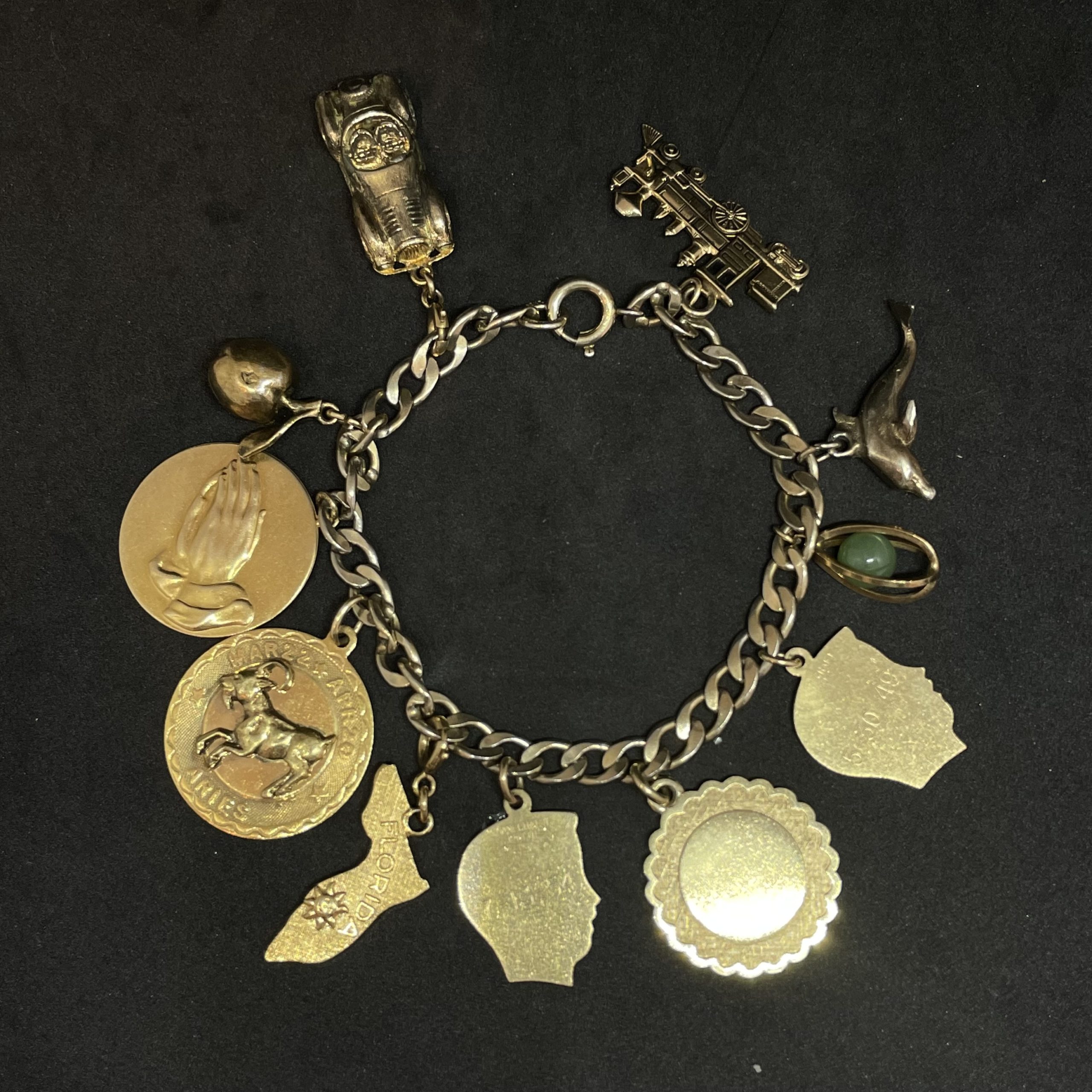 1950/60年代 ビンテージ チャーム ブレスレット 50/60’s Vintage Charm bracelet