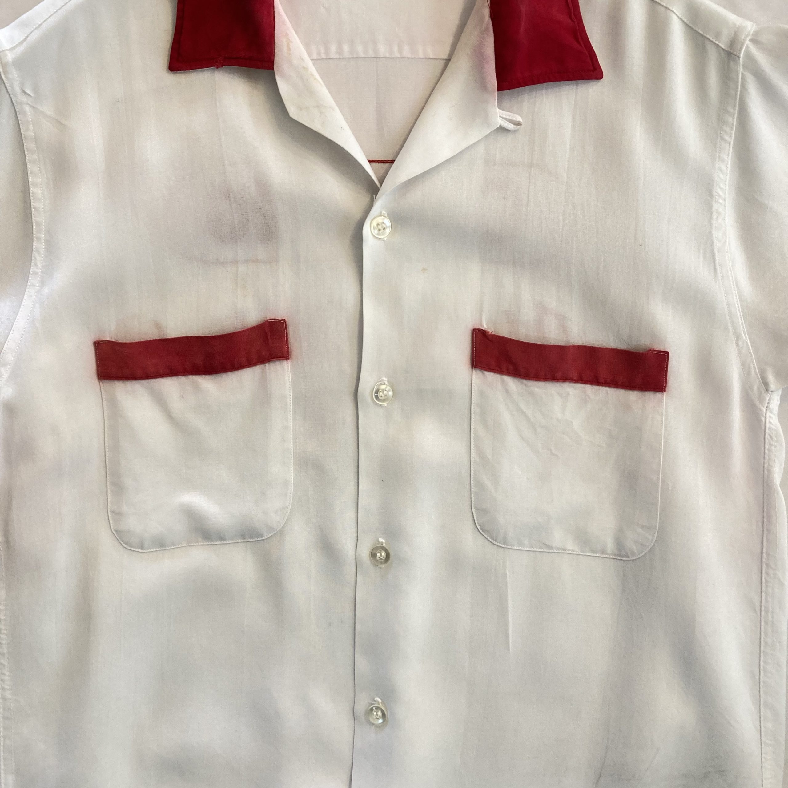 1950-60年代 ヴィンテージ レーヨン ボウリングシャツ 1950-60s Vintage Bowling shirt Rayon