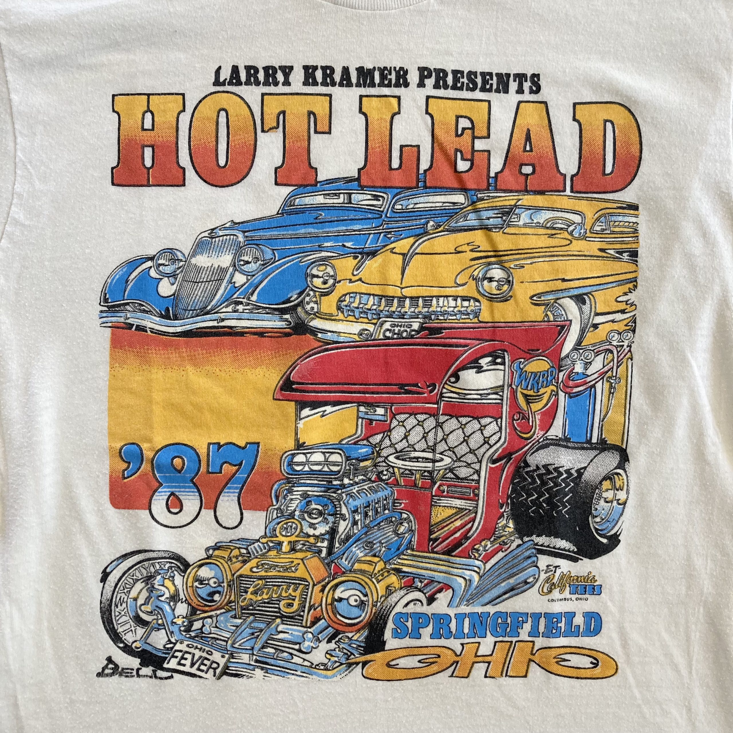 80s Classic Car Printed T-Shirt 80年代 クラシックカー プリントTシャツ