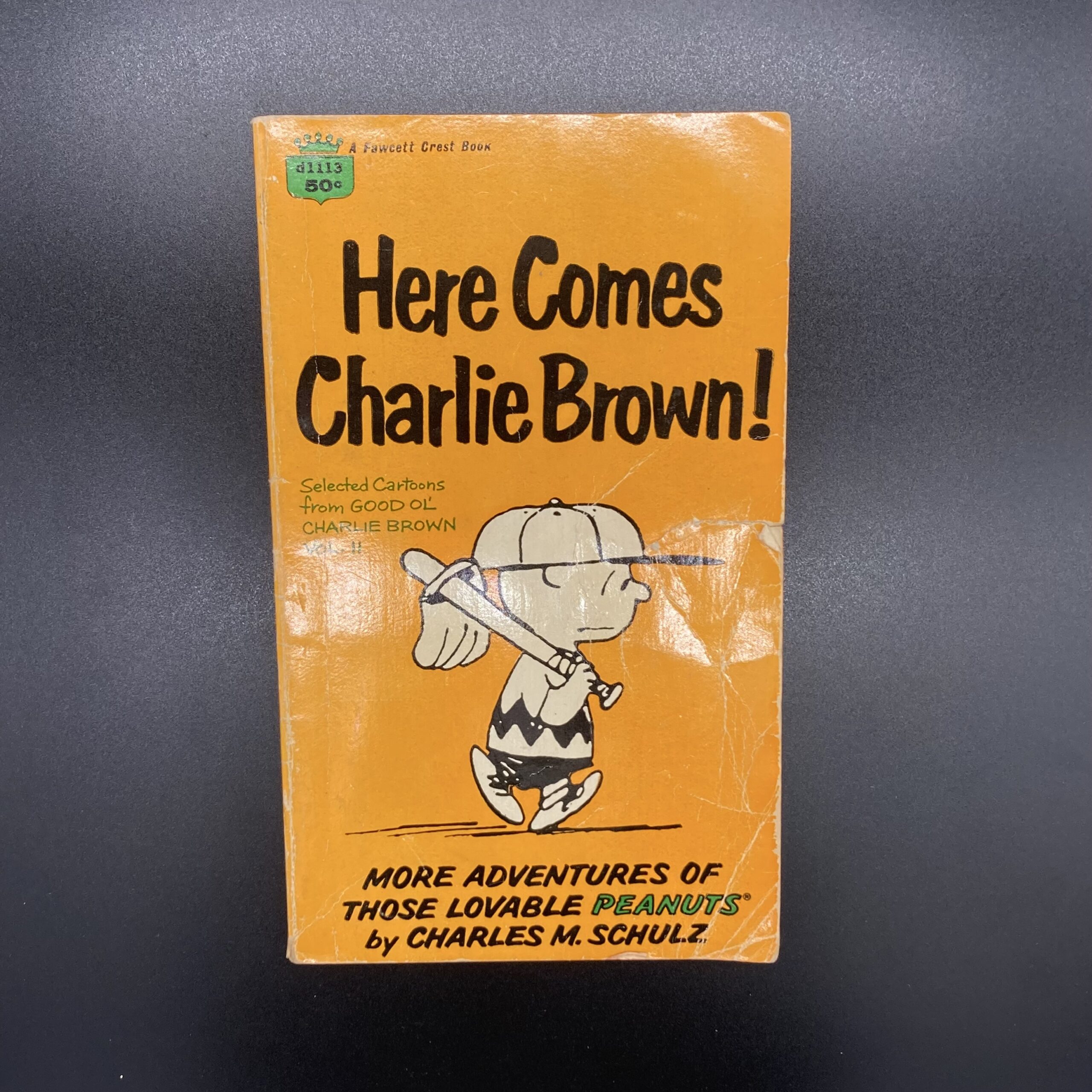 50-60s PEANUTS「Here Comes Charlie Brown!」絵本 チャーリーブラウン