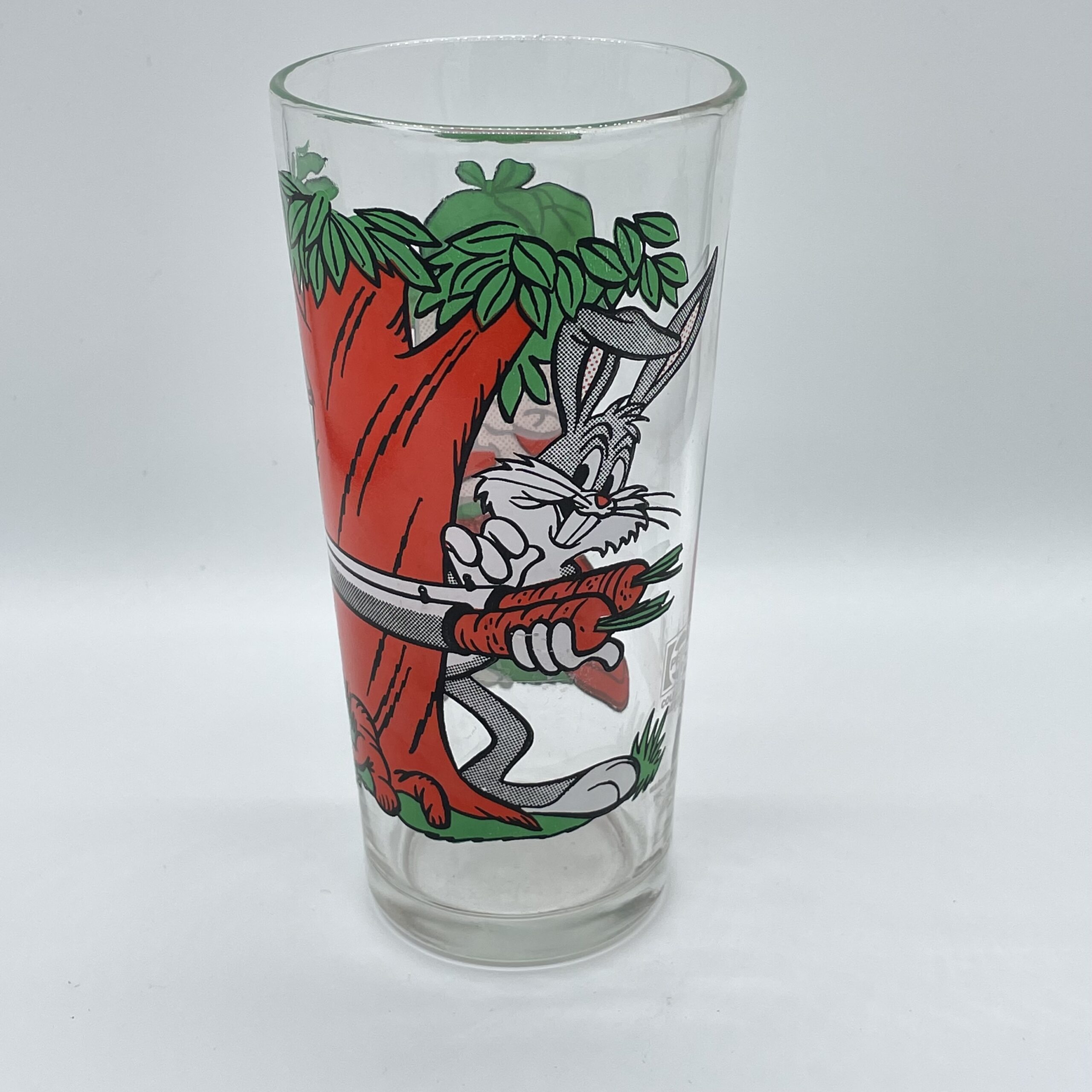 1970年代 ルーニー・テューンズ 【バッグス・バニー＆エルマー・ファッド】ペプシ グラス コップ 1970’s Vintage Looney  Tunes Glass